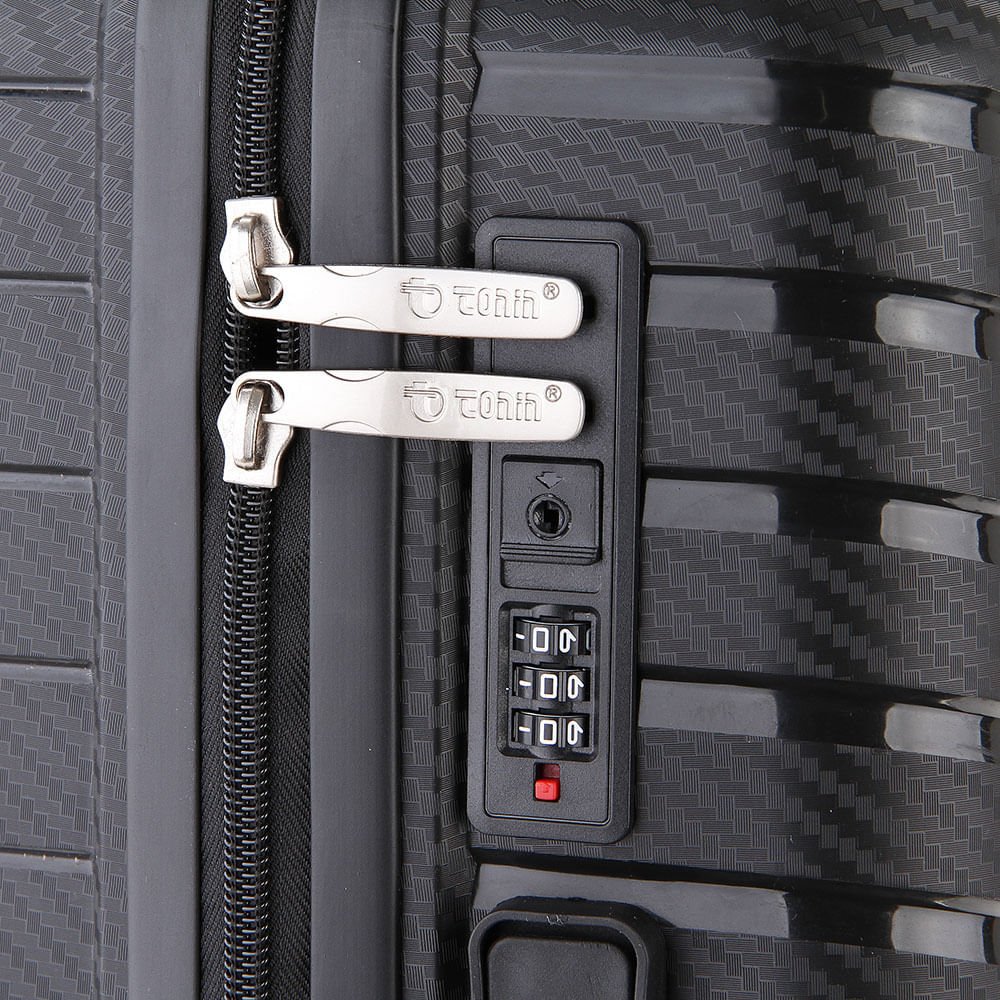 Mala Tonin Tittanium Rígida Expansor Pequena Preto Preto 6