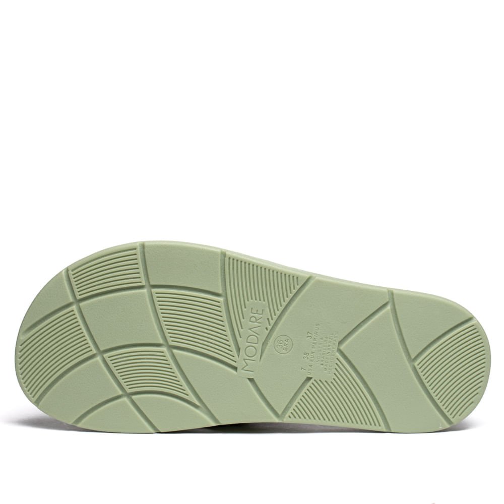Rasteira Feminina Modare Ultra Conforto Verde Verde 3