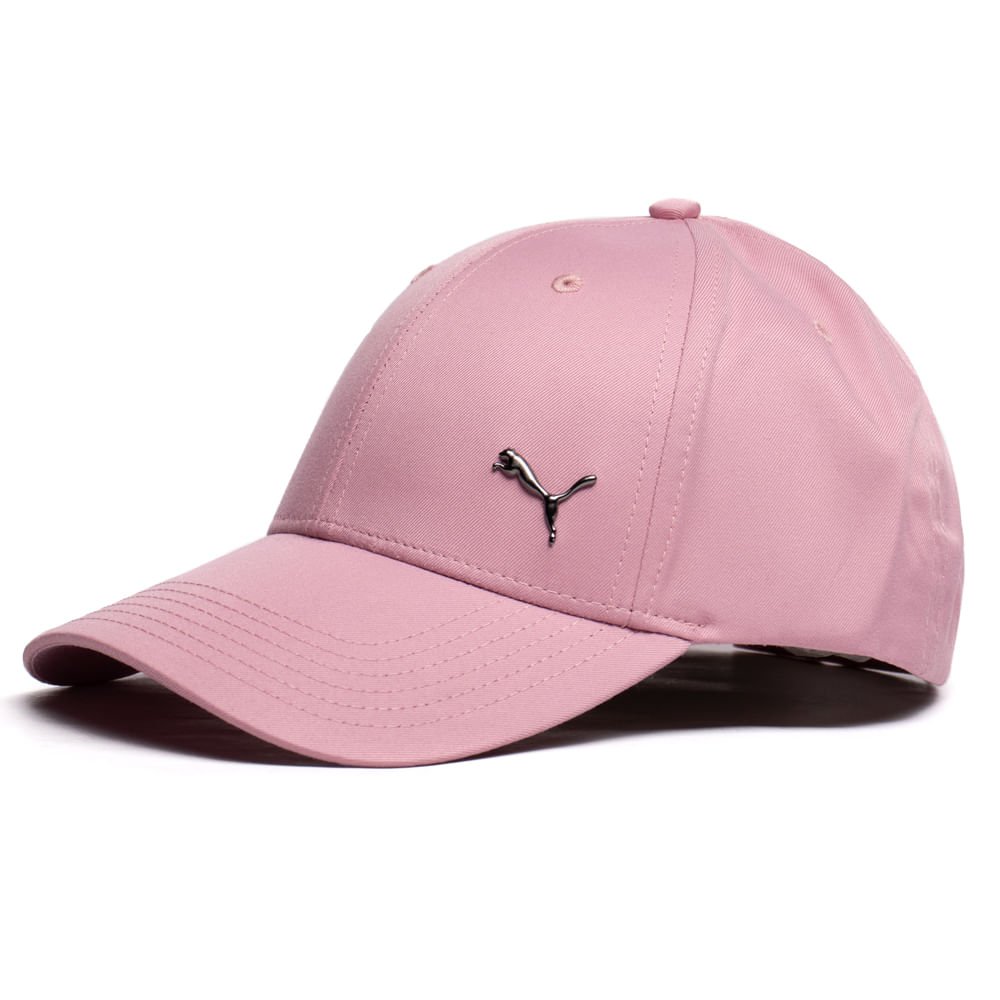 Boné Unissex Puma Ess Metal Cat Rosa Rosa 2