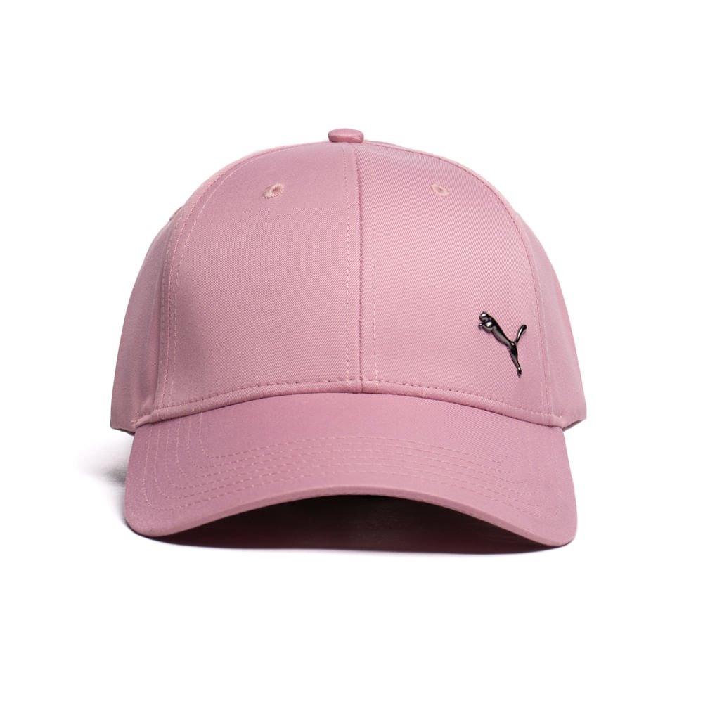 Boné Unissex Puma Ess Metal Cat Rosa Rosa 3