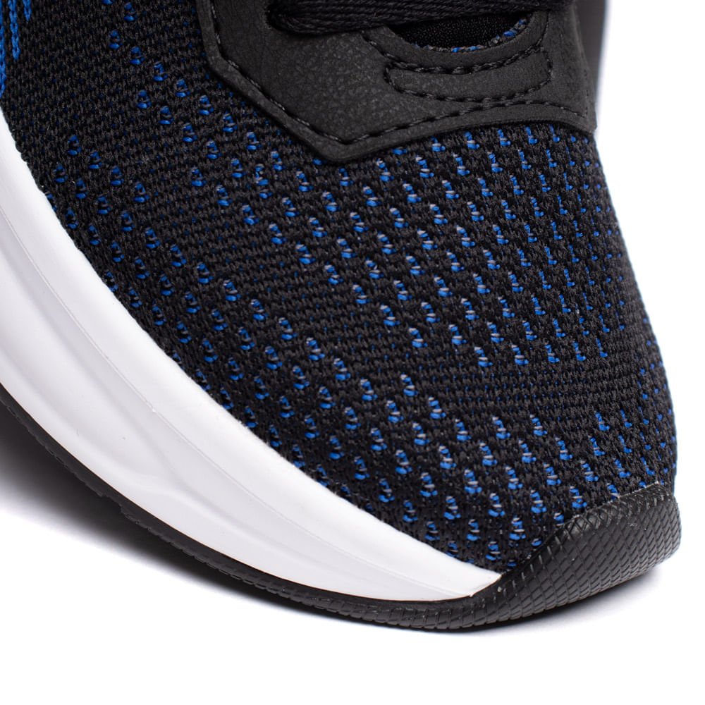 Tênis Infantil Masculino Molekinho Casual Preto/Azul Preto 6