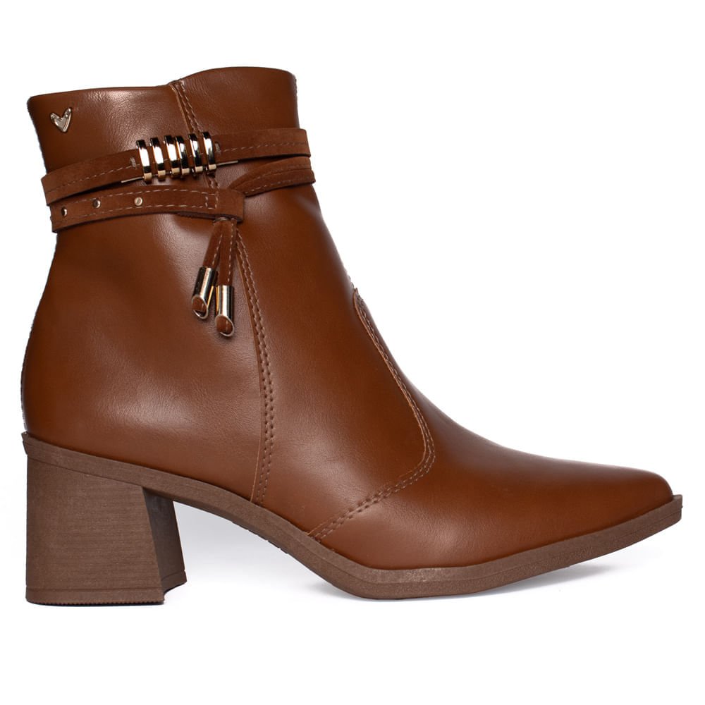 Bota Feminina Mississipi de Cano Curto Marrom