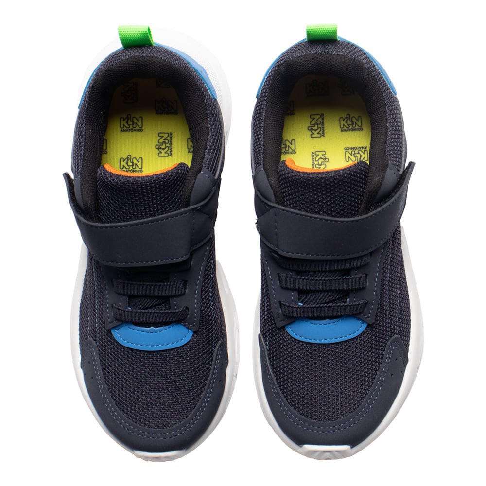 Tênis Infantil Klin Marinho/Branco Azul 5