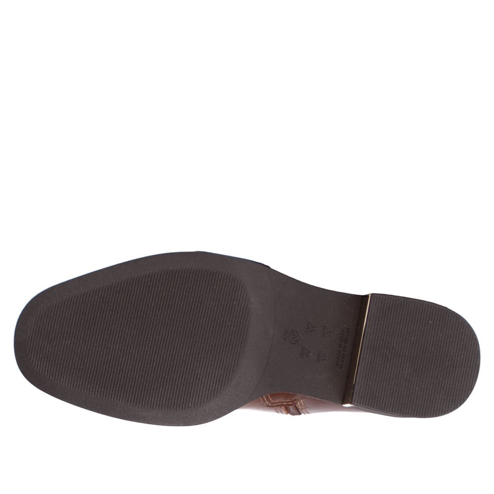 Bota Feminina Ramarim Cano Curto Café Marrom Marrom 2