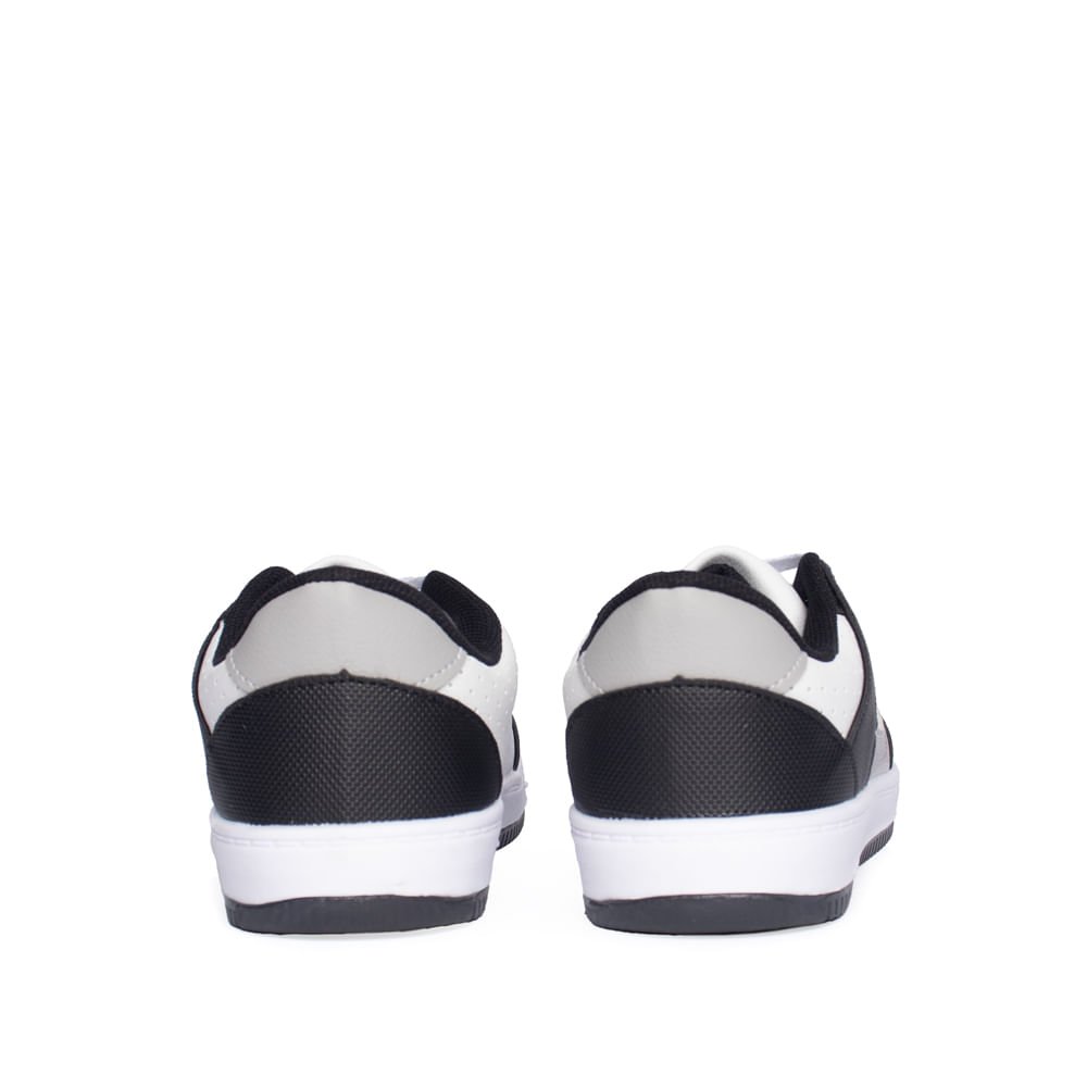 Tênis Infantil Club Happy Street Preto/Branco Preto 3