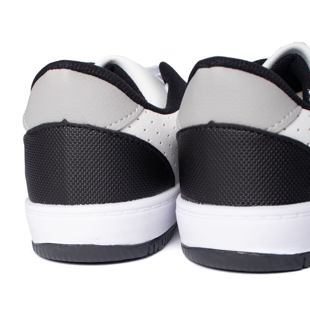 Tênis Infantil Club Happy Street Preto/Branco Preto 6