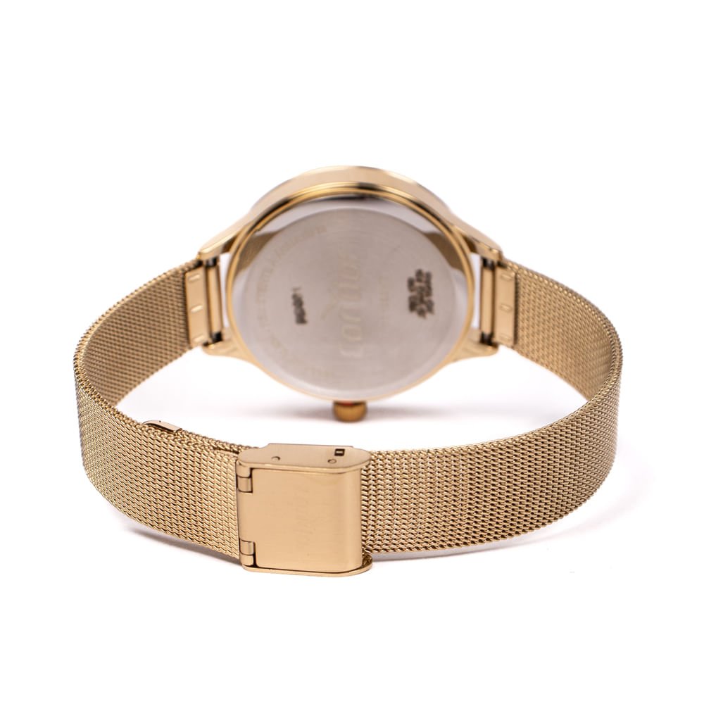 Relógio Feminino Condor Analógico CO203NIZ/K4X com Coração e Conjunto Dourado Dourado 2