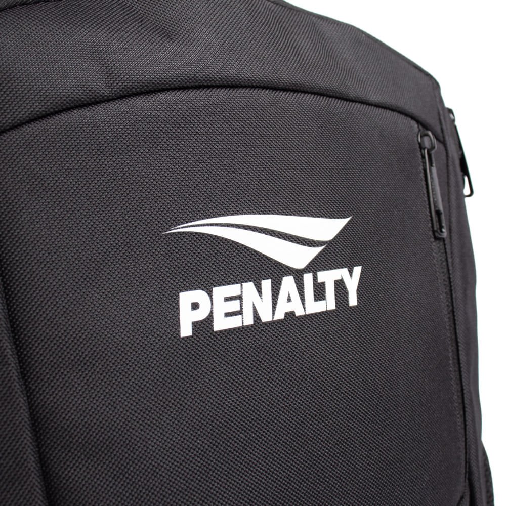 Mochila Unissex Penalty Casual Esportivo Preto/Branco Preto 3