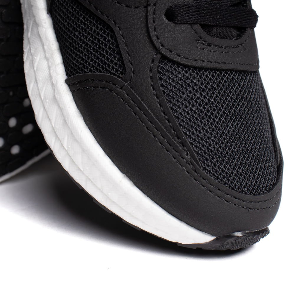 Tênis Infantil Molekinho Napa Floather Preto Preto 5