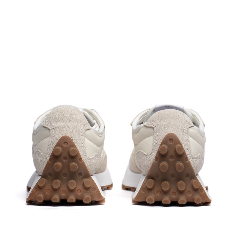 Tênis Feminino New Balance 327 Logo Ampliado Bege/Cinza Bege 3