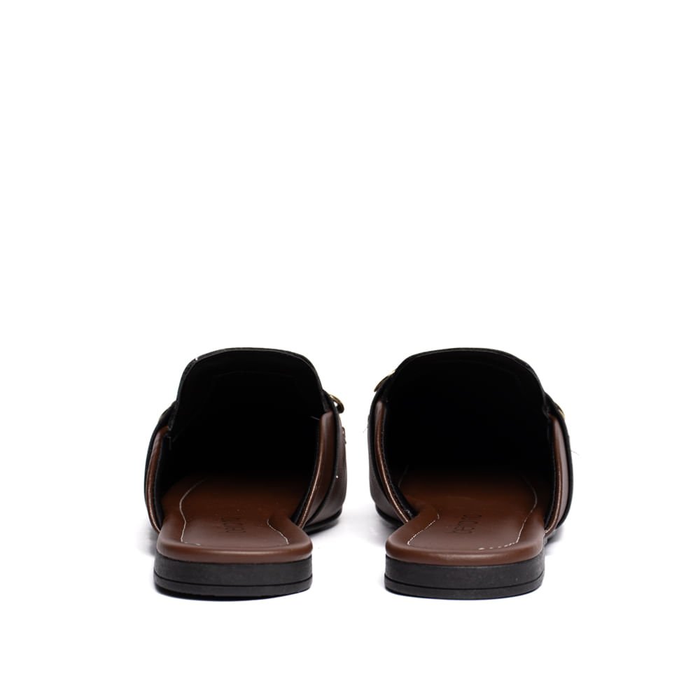 Sapatilha Mule Feminina Beira Rio Napa Turim Marrom Marrom 3