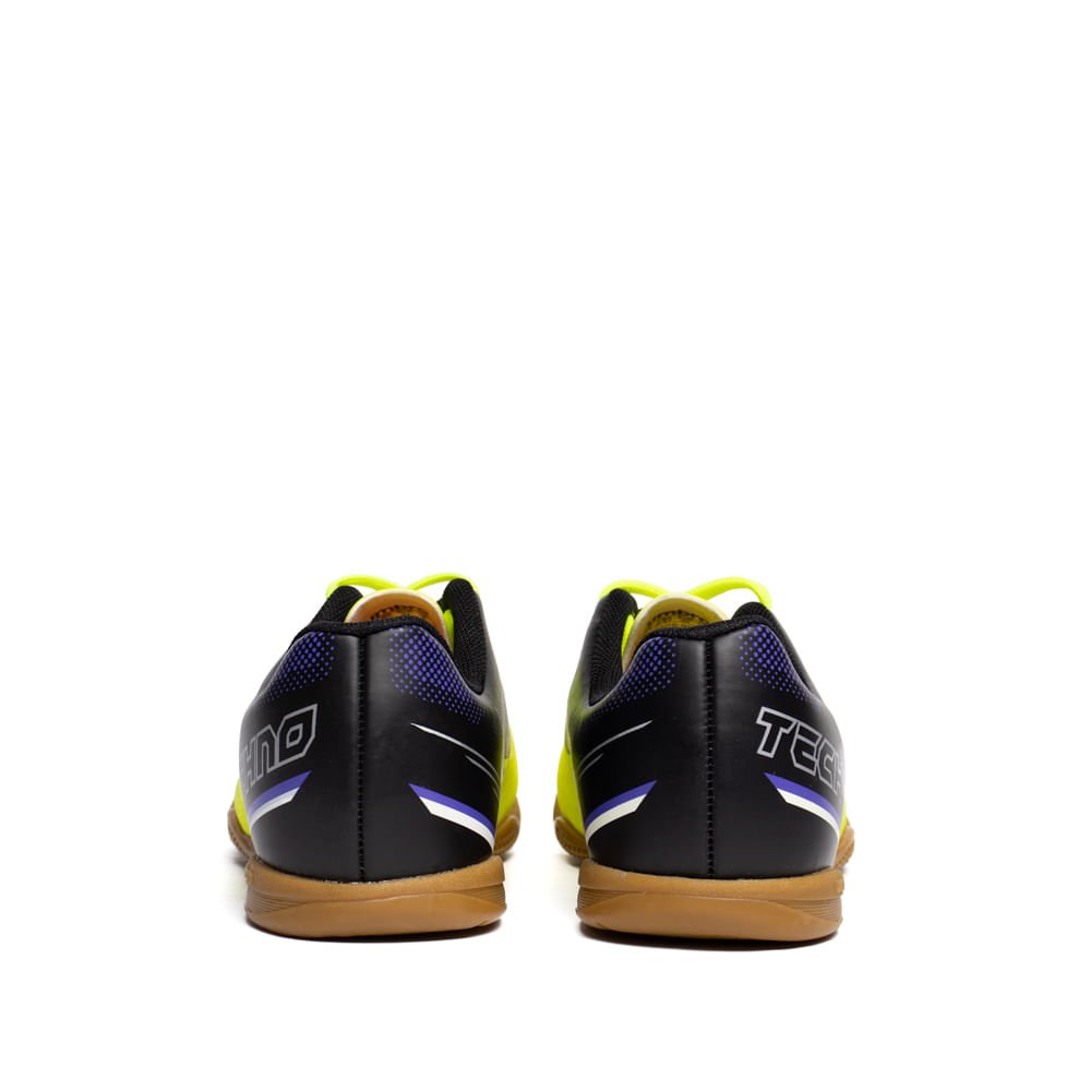 Chuteira Infantil Umbro Futsal Techno II Jr Verde Neon/Preto Verde 3