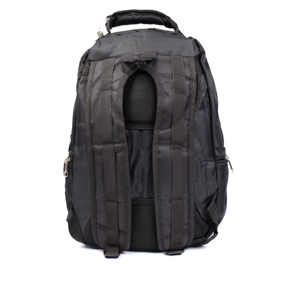 Mochila Unissex Convoy Executiva Notebook Reforçada Preto Preto 2