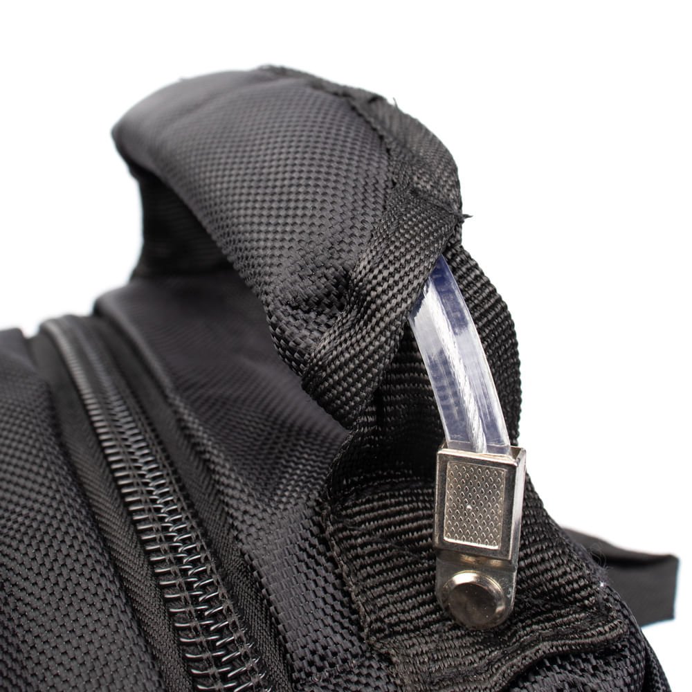 Mochila Unissex Convoy Executiva Notebook Reforçada Preto Preto 5