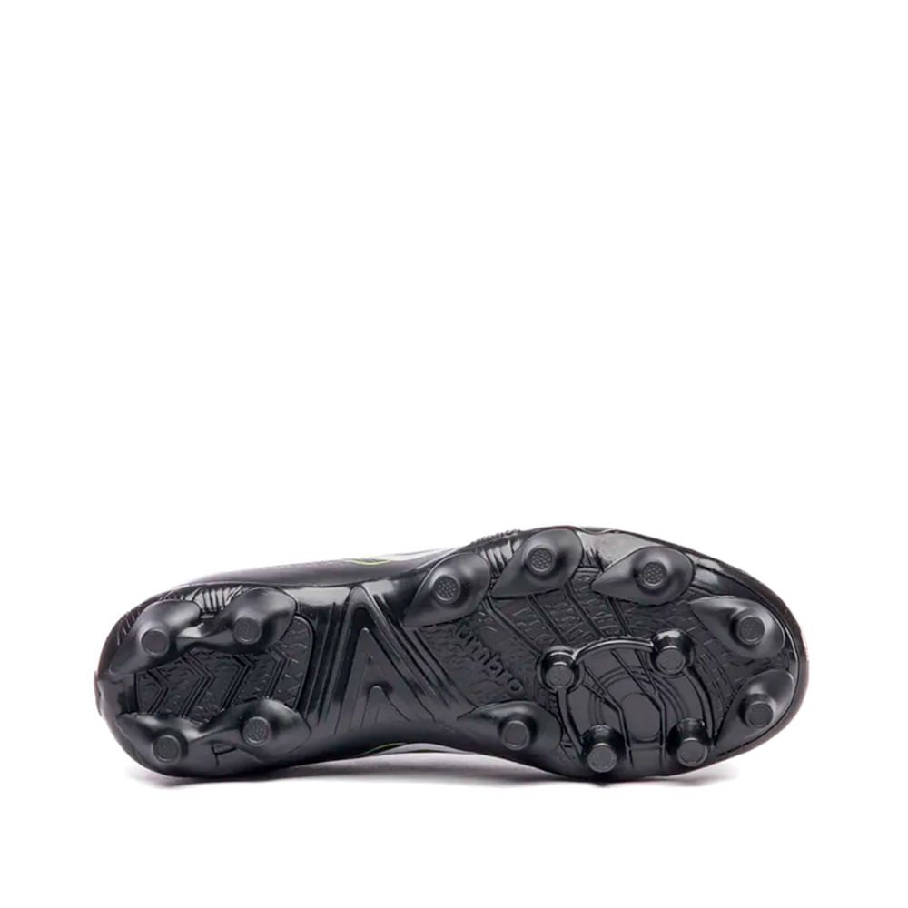Chuteira Campo Infantil Umbro Fast II Preto/Verde Preto 2