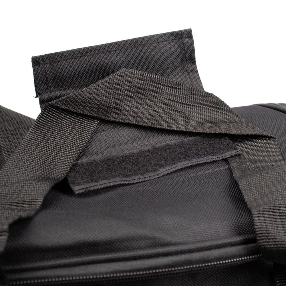 Sacola de Viagem Yins Média Poliéster Preto Preto 6