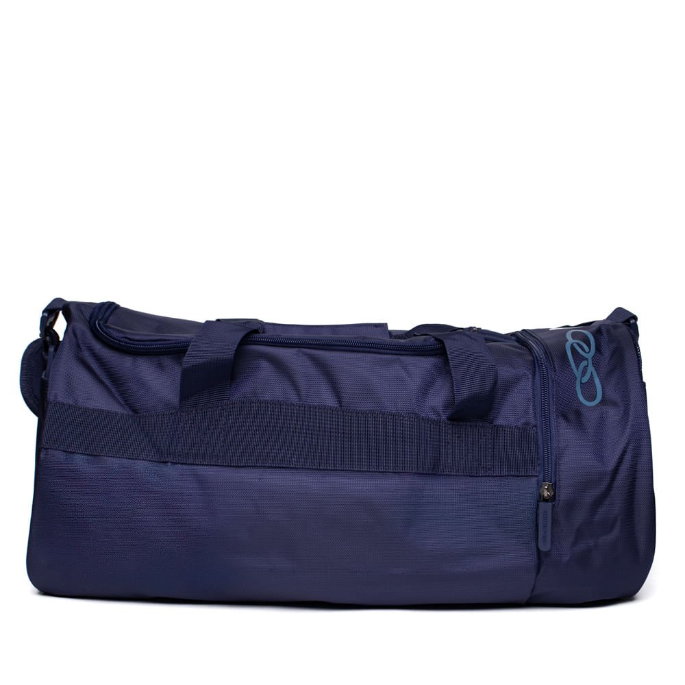 Bolsa Unissex Olympikus Gym Bag Compartimentos Azul Marinho