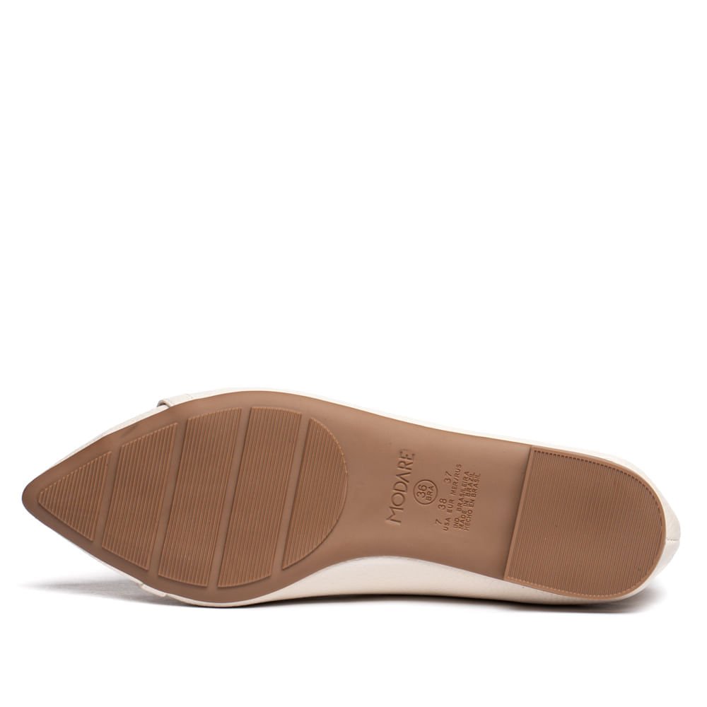 Sapatilha Feminina Modare Napa Floather Off White Branco 2