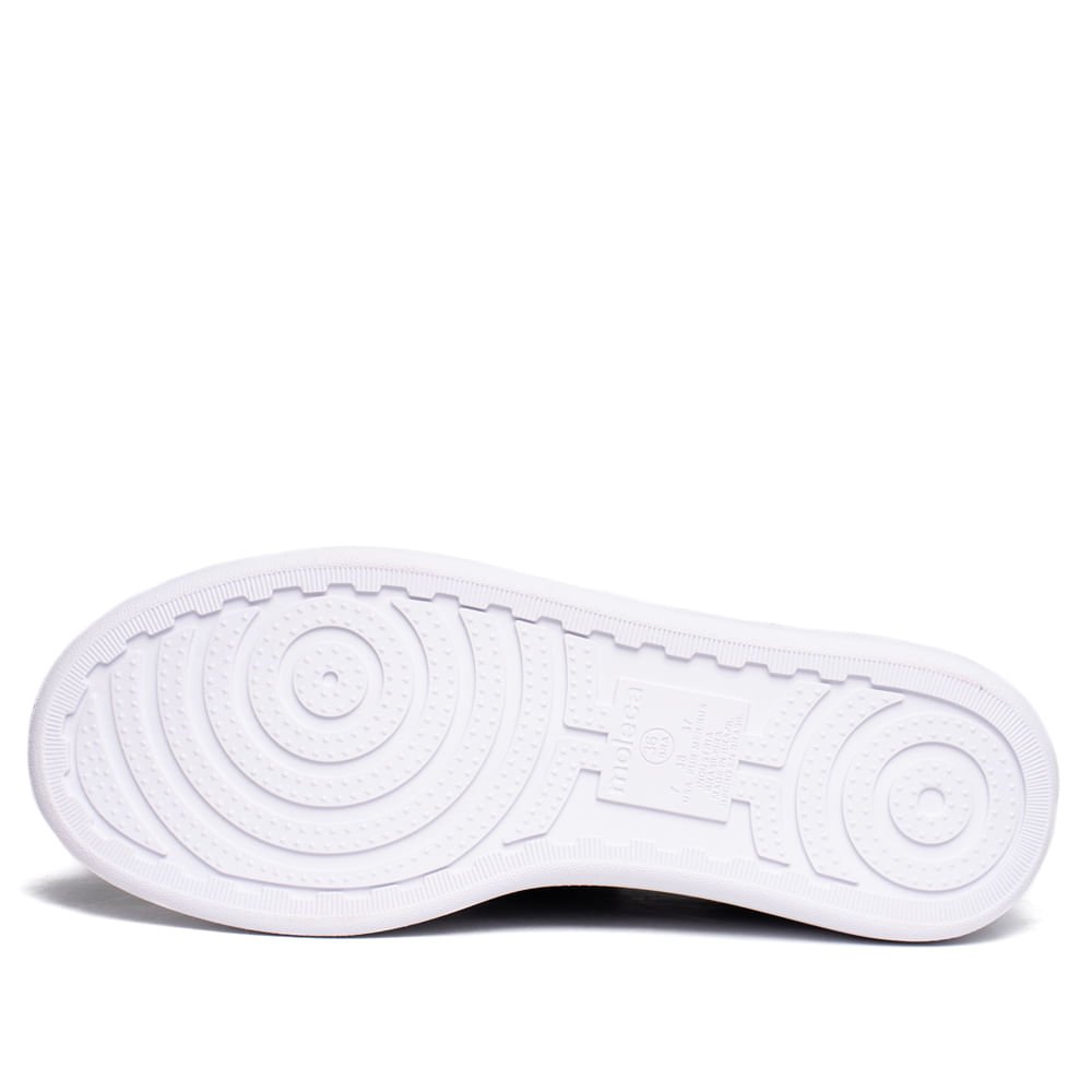 Tênis Feminino Moleca Urbano Napa Turim Preto Preto 2