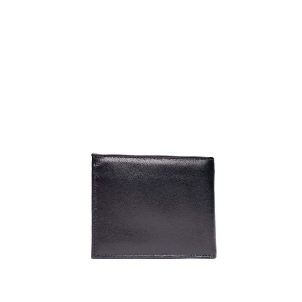 Carteira Masculina Fasolo H045035751 Couro Slim Preto Preto 2