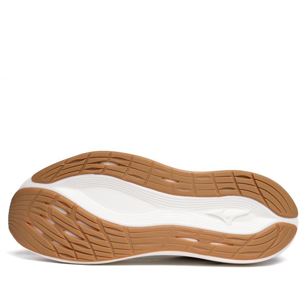 Tênis Masculino Mizuno Neo Aura Knit Off White/Marinho Branco 2