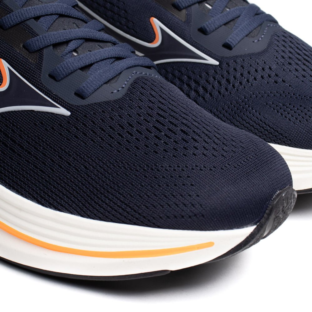 Tênis Masculino Mizuno Neo Pryzma Enerzy Marinho/Branco Azul 5