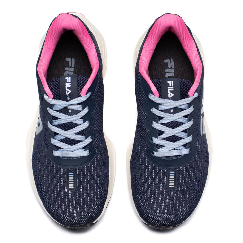 Tênis Feminino Fila Comet 2 EVA Marinho Rosa Azul 4
