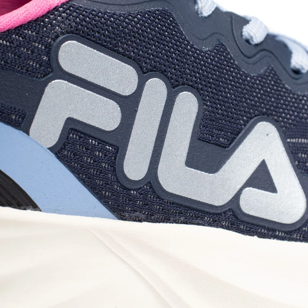 Tênis Feminino Fila Comet 2 EVA Marinho Rosa Azul 6