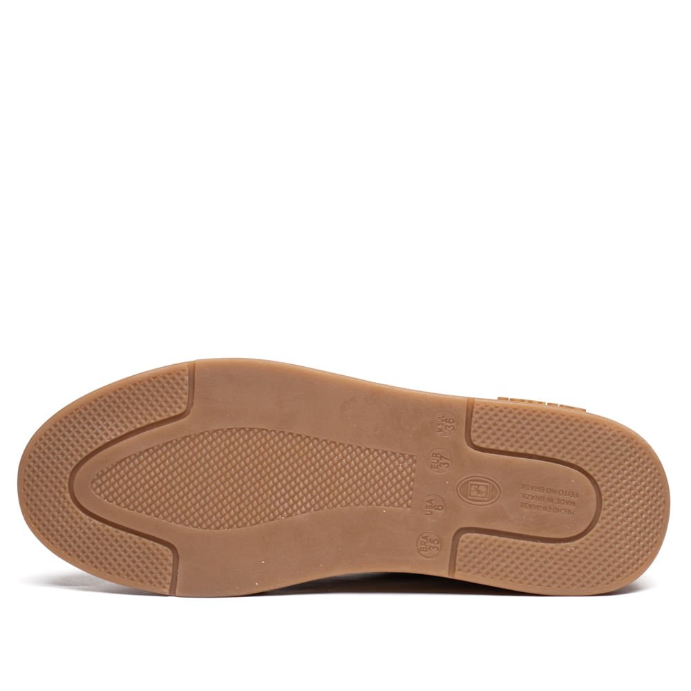 Tênis Feminino Bottero Couro Burnish Bege/Vinho Bege 2