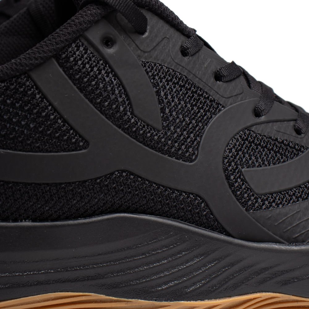 Tênis Masculino Olympikus Quadra 2 Esportivo Preto Preto 7
