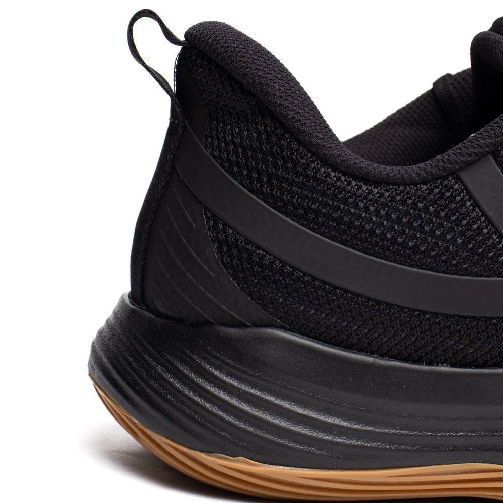 Tênis Masculino Olympikus Quadra 2 Esportivo Preto Preto 8