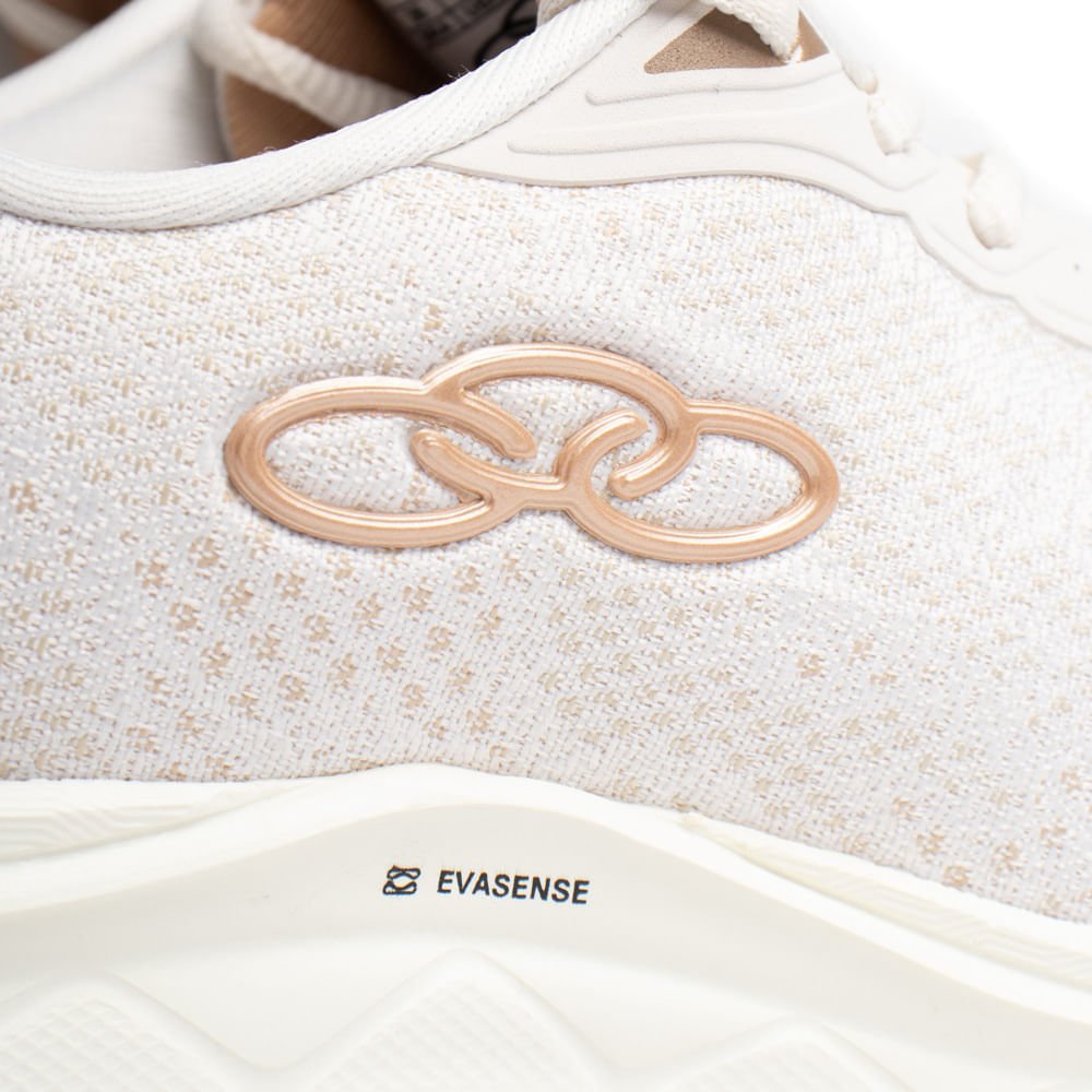 Tênis Feminino Olympikus Citrus 2 258 EVA Off White/Bege Branco 6