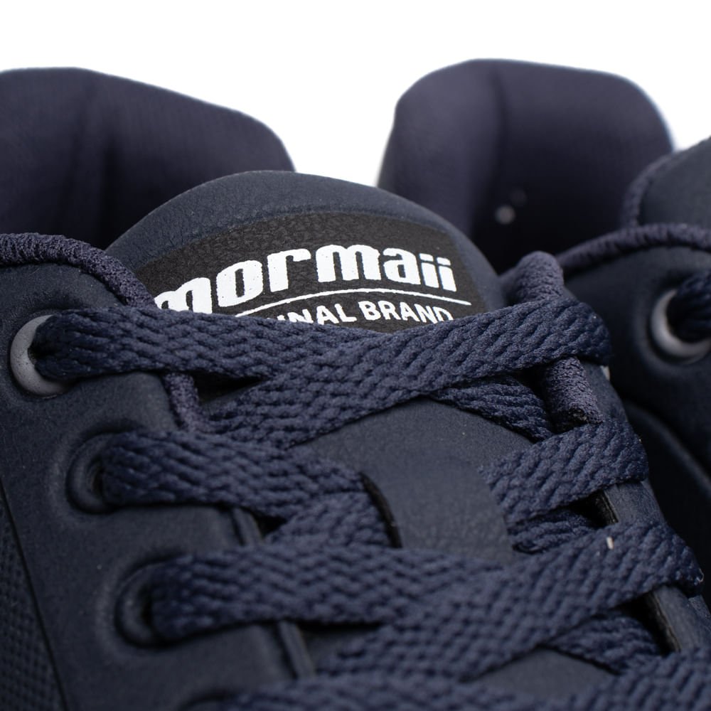 Tênis Masculino Mormaii Cyclone Casual Urbano Marinho/Branco Azul 5