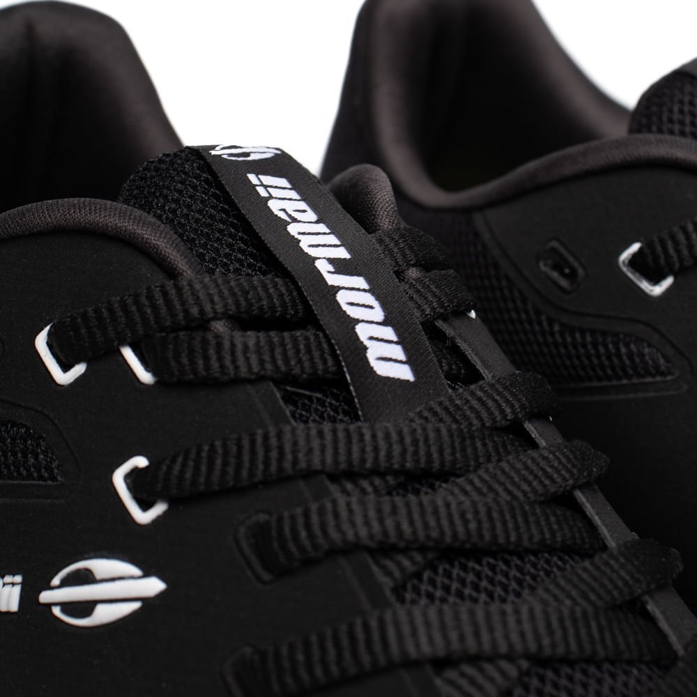 Tênis Masculino Mormaii Energy Corrida Treino Preto/Branco Preto 7
