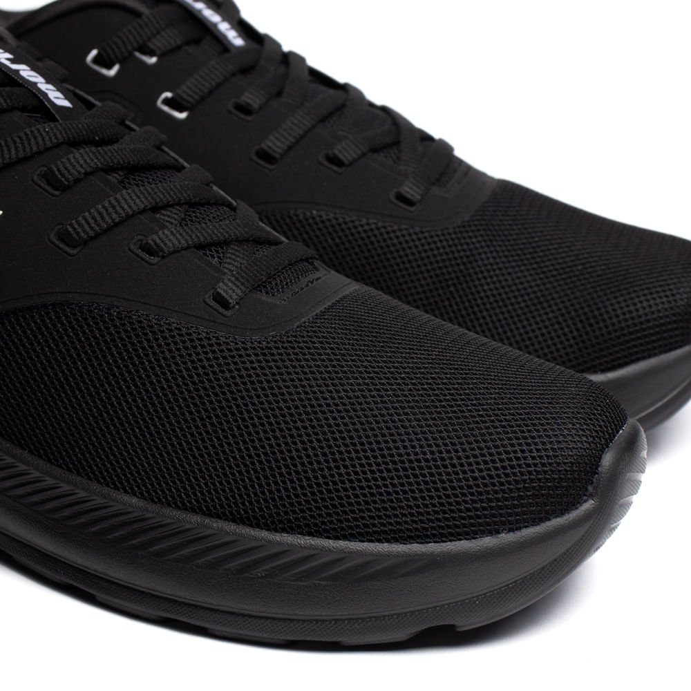 Tênis Masculino Mormaii Energy Corrida Treino Preto/Branco Preto 5