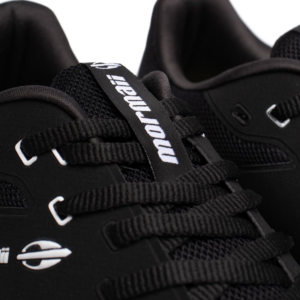 Tênis Masculino Mormaii Energy Corrida Treino Preto/Branco Preto 7