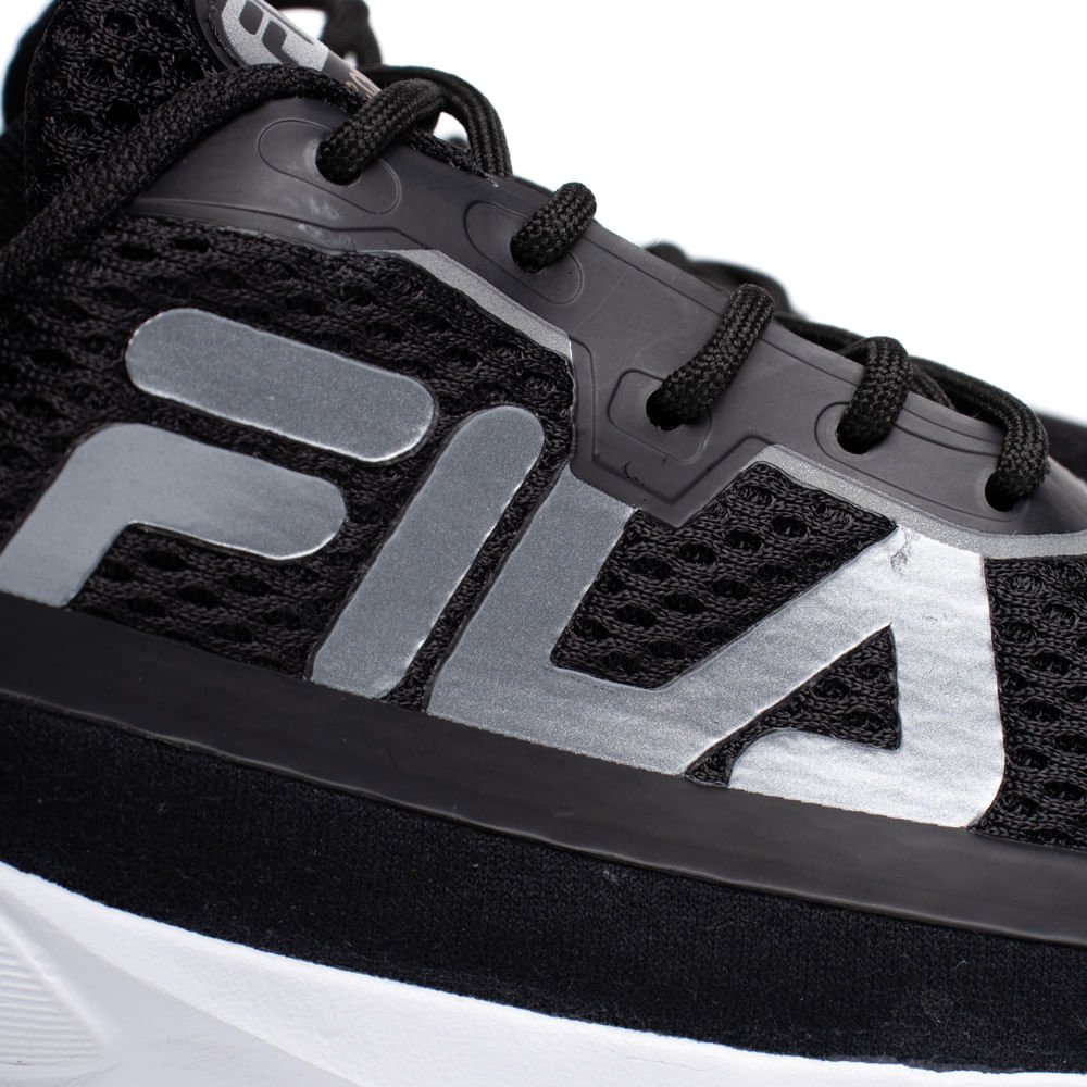 Tênis Feminino Fila Recovery Amortecimento Preto/Cinza Preto 7