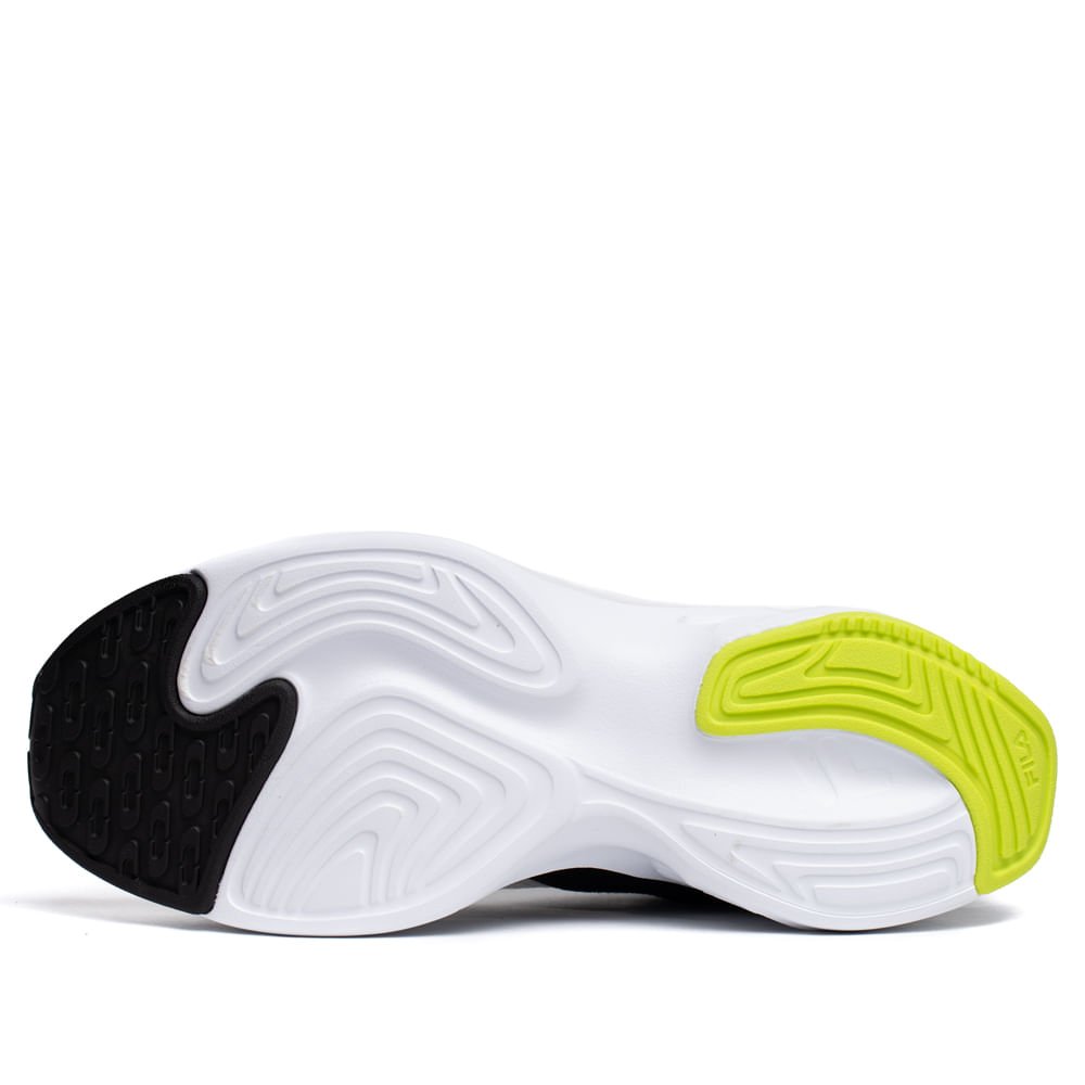 Tênis Masculino Fila Recovery Amortecimento Branco/Preto Branco 2