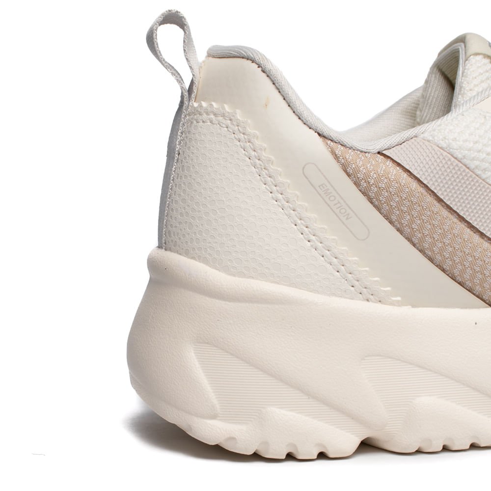 Tênis Feminino Fila Emotion Conforto Bege/Off White Bege 6