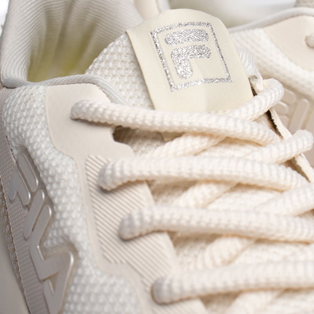 Tênis Feminino Fila Emotion Conforto Bege/Off White Bege 7