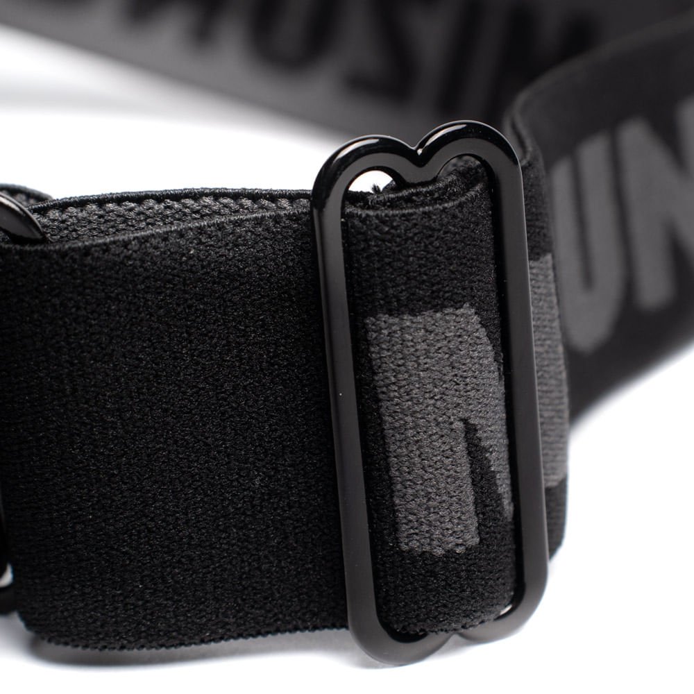 Viseira Unissex Mizuno Aero Ajustável Preto/Cinza Preto 4