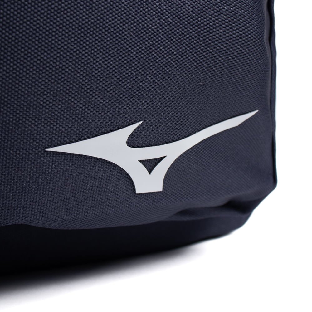 Mochila Unissex Mizuno Energy Básica com Logo Preto Preto 4