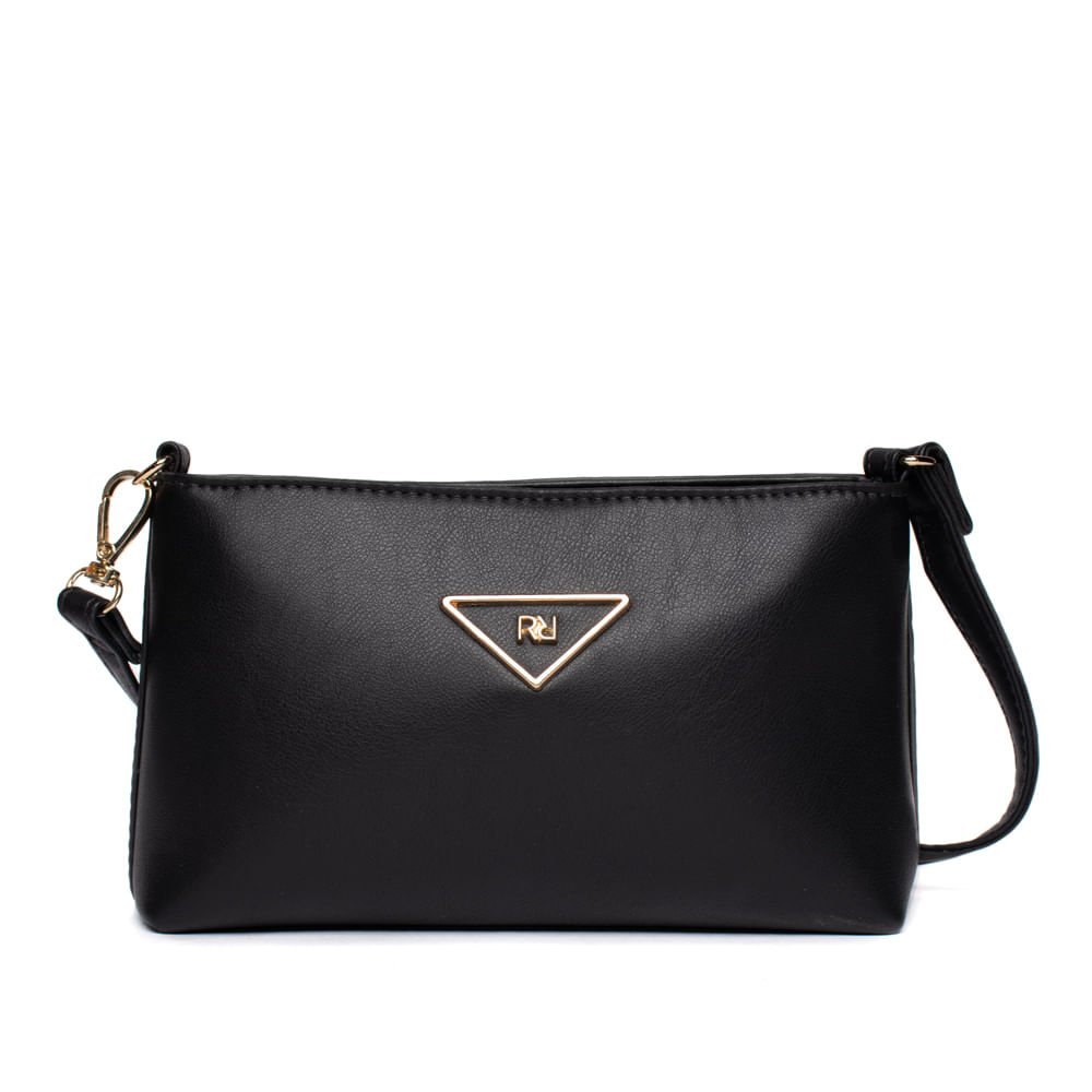 Bolsa Feminina Rafitthy Transversal Pequena Preto