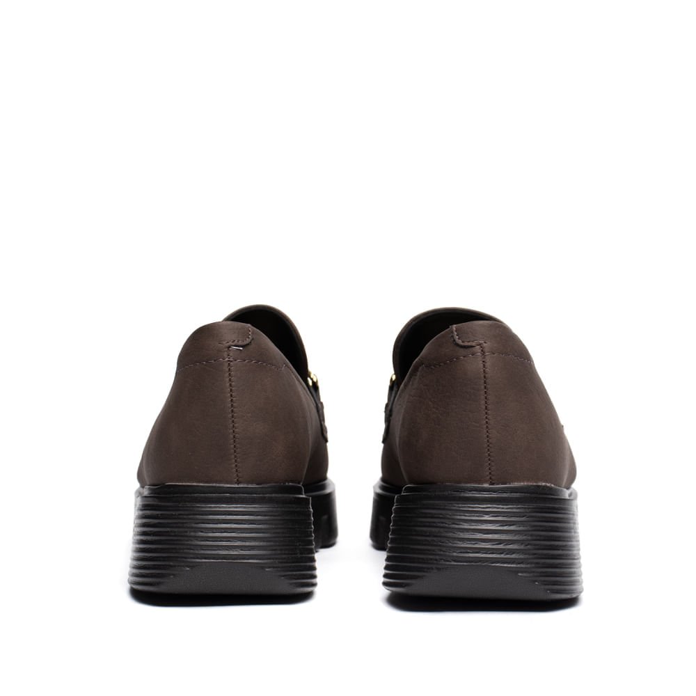 Mocassim Feminino Modare Napa Veluna Solado Tratorado Marrom Marrom 3