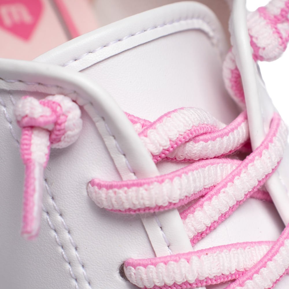 Tênis Infantil Molekinha Casual Napa Branco Branco 5