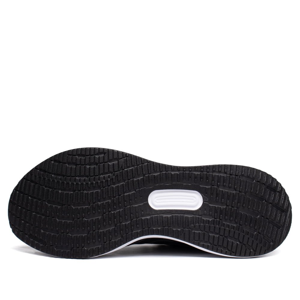 Tênis Masculino Adidas Runfalcon 5 Cloudfoam Chumbo/Preto Cinza 2