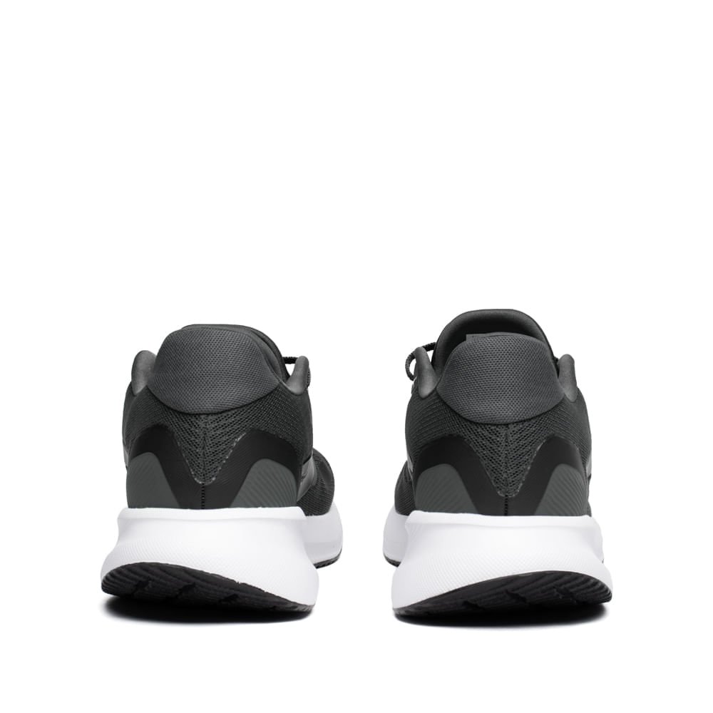 Tênis Masculino Adidas Runfalcon 5 Cloudfoam Chumbo/Preto Cinza 3