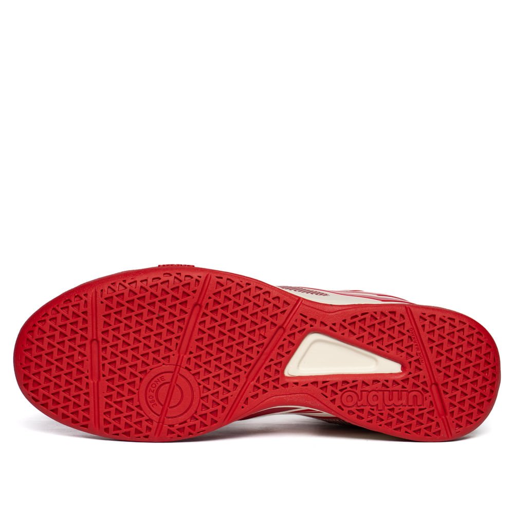 Chuteira Futsal Masculina Umbro Pro5 Bump Vermelho/Off White Vermelho 2