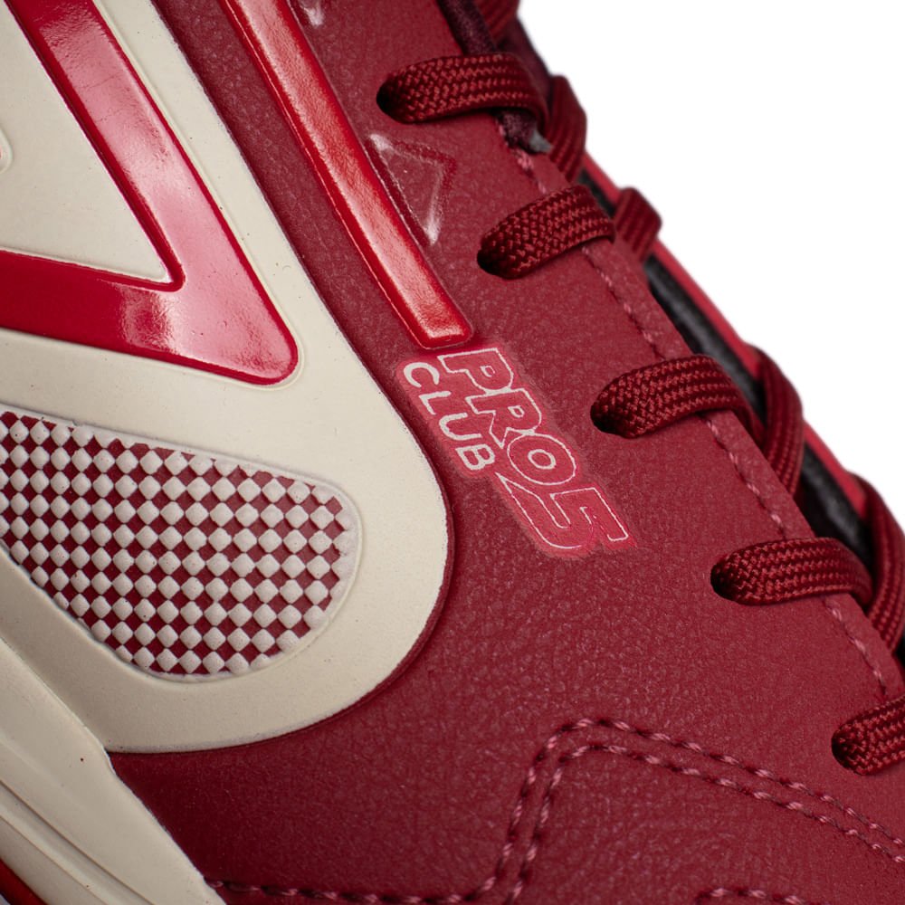 Chuteira Futsal Masculina Umbro Pro5 Bump Vermelho/Off White Vermelho 6