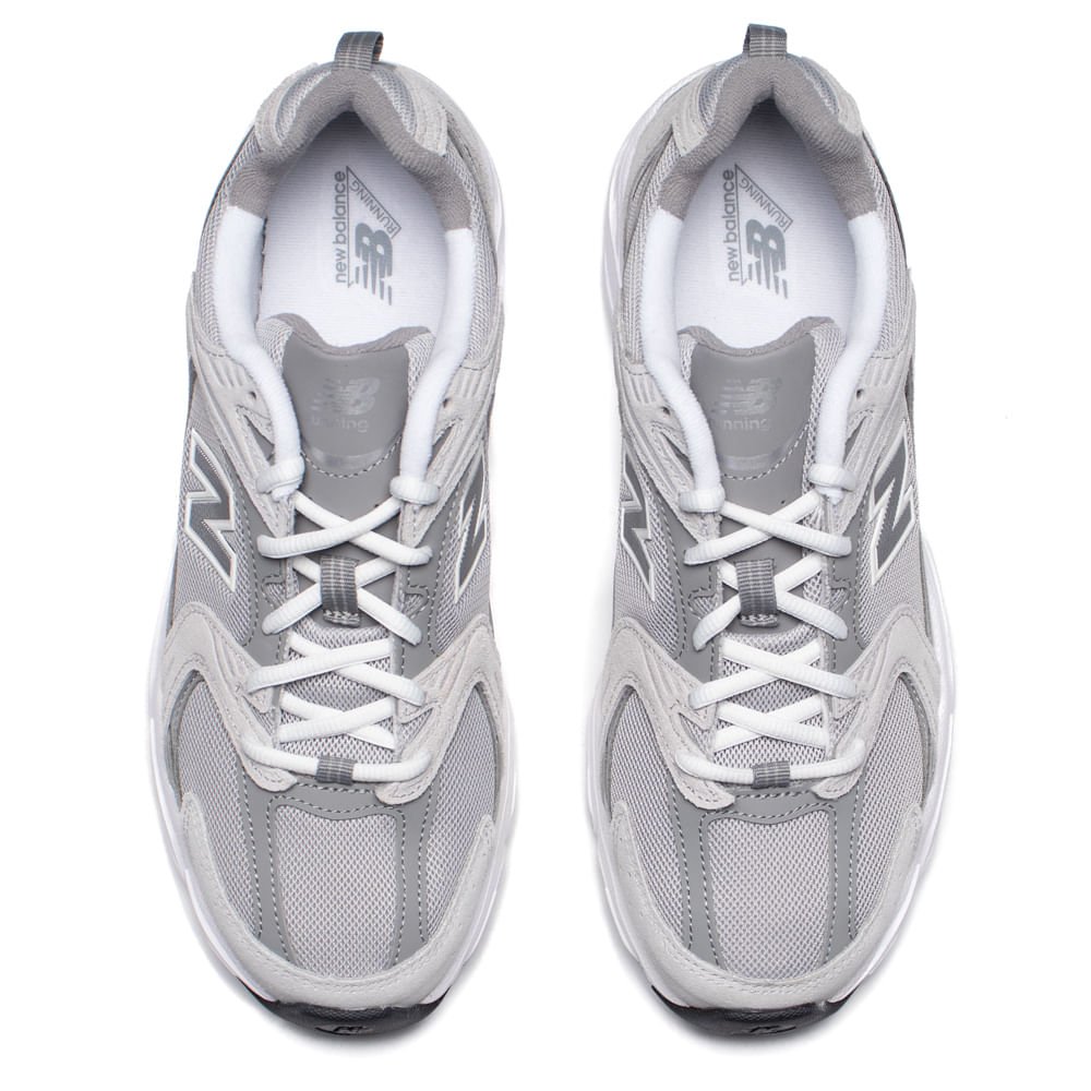 Tênis Masculino New Balance 530 ABZORB Casual Cinza Claro Cinza 4